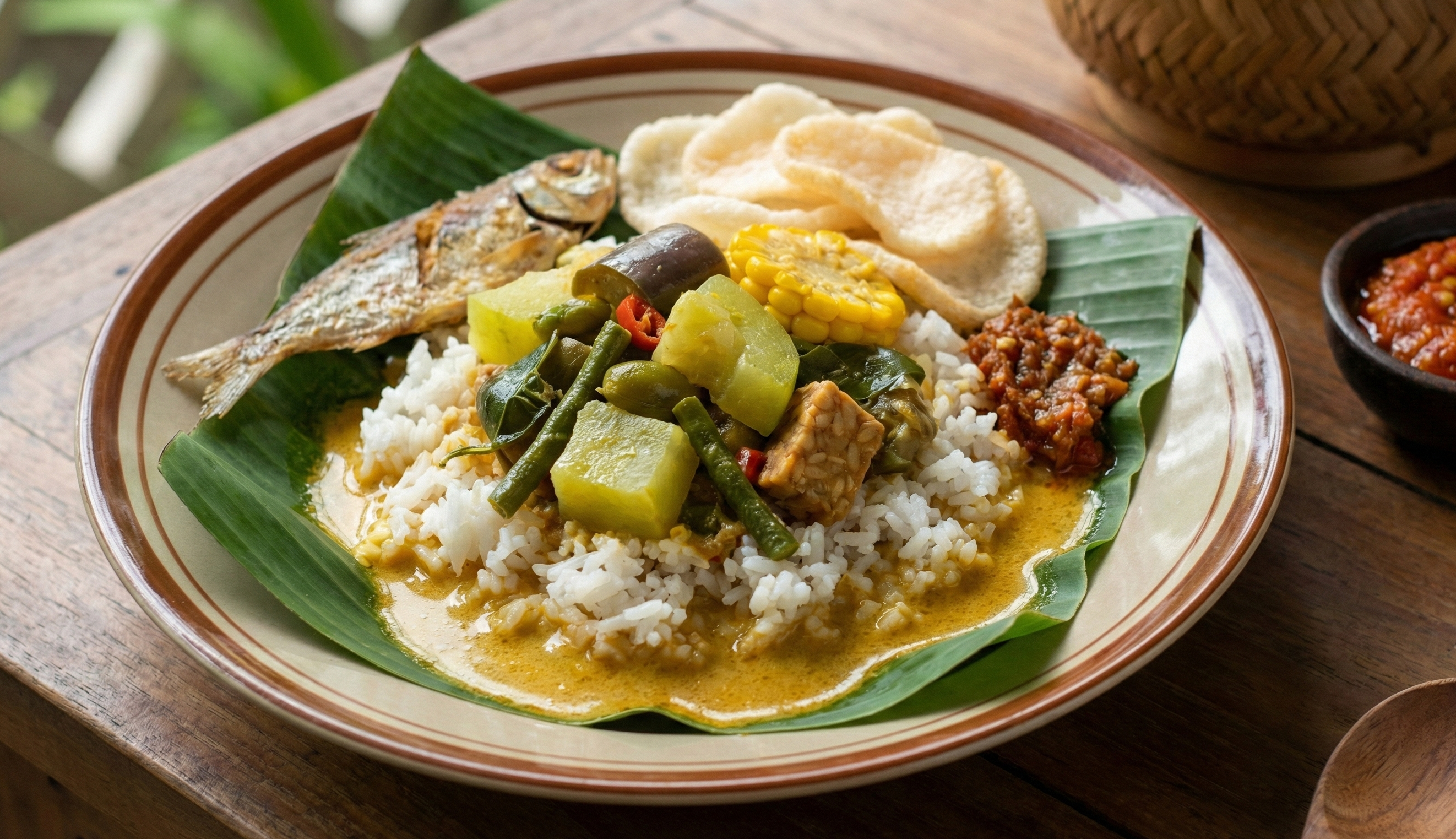 Nasi Lodeh - Spesial Warung Pecel Mbak Mintul
